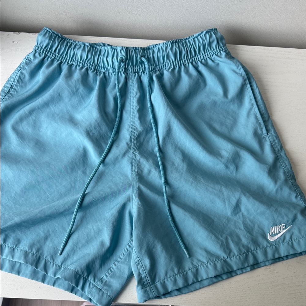 Nike Sky Blue Sports Shorts